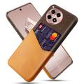 Coque OOnePlus 12R/Ace 3 avec Porte-Cartes KSQ - Orange