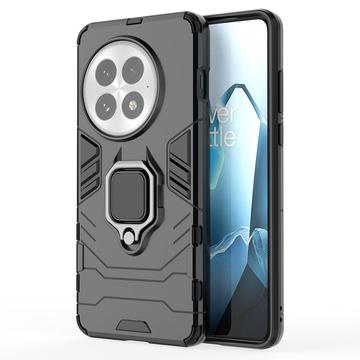 Coque Hybride OnePlus 13 avec Support Bague - Noire