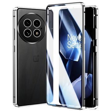 Coque Magnétique OnePlus 13 avec Verre Trempé - Argenté