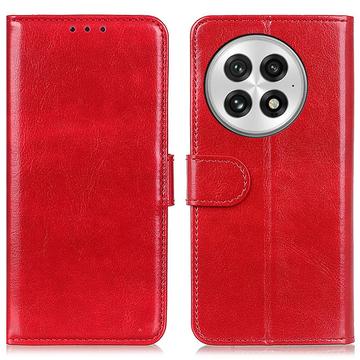 Étui Portefeuille Motorola Edge 50 Ultra avec Fermeture Magnétique - Rouge