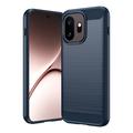 Coque OnePlus 15T en TPU Brossé - Fibre de Carbone