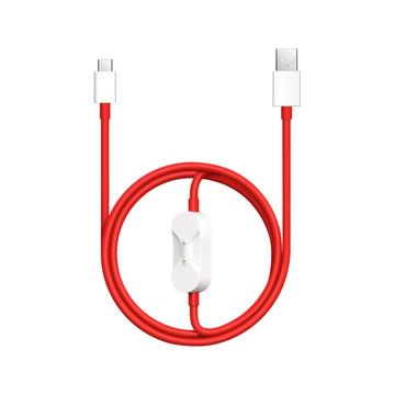 OnePlus 2-en-1 SUPERVOOC Câble 5461100665 - 1.2m - Rouge