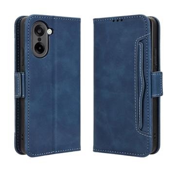 Étui portefeuille OnePlus Ace 5 Racing/Nord CE5 Porte-Cartes - Bleu