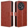 Etui portefeuille OnePlus Ace 5/5 Pro/13R avec fermeture magnétique - Marron
