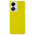 Coque OnePlus Nord 2T en Plastique Caoutchouté - Jaune