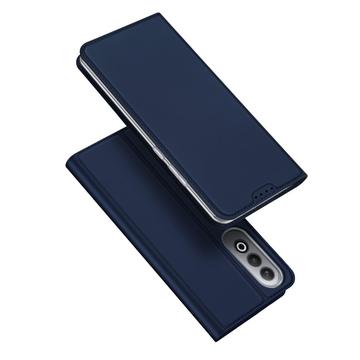 Étui à Rabat OnePlus Nord CE4/Oppo K12 Dux Ducis Skin Pro - Bleu