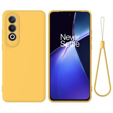 Coque OnePlus Nord CE4/Ace 3V en Silicone Liquide - Jaune