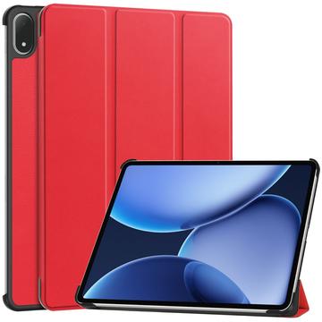 Étui Smart Folio OnePlus Pad 2 Pro/Pad 3/Oppo Pad 4 Pro Tri-Fold Series - Rouge