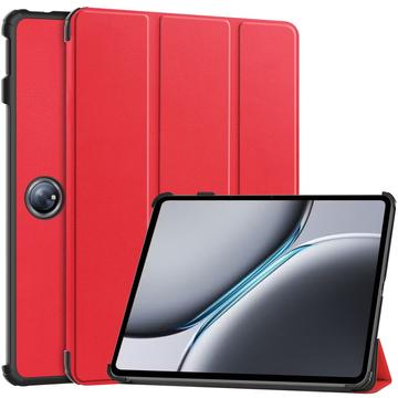 Étui à Rabat Smart OnePlus Pad 2 - Série Tri-Fold - Rouge