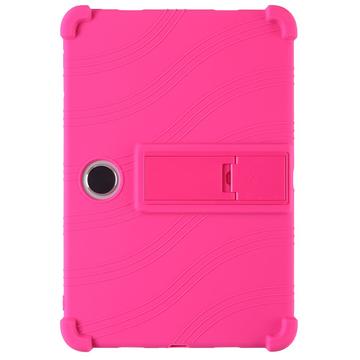 Etui en silicone OnePlus Pad Lite/Oppo Pad SE avec Kickstand - Rose vif