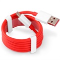 Câble USB Type-C OnePlus - Rouge / Blanc