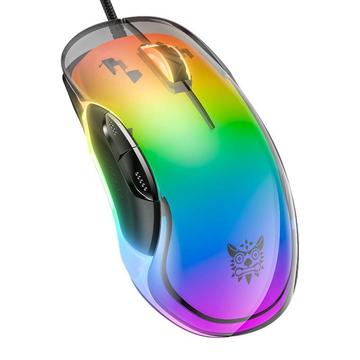 Souris de jeu filaire Onikuma CW925 RGB - Noir