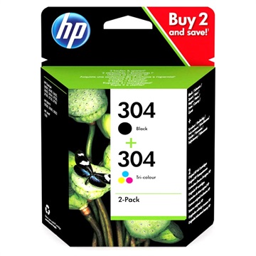 Cartouche d’Encre 3JB05AE HP 304 Multipack - 4 Couleurs