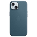 Coque iPhone 15 en Tissage Fin avec MagSafe Apple MT3G3ZM/A - Bleu Pacifique