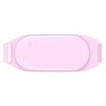 Ceinture de massage chauffante électrique P2 avec commande via application - 5000mAh - Rose