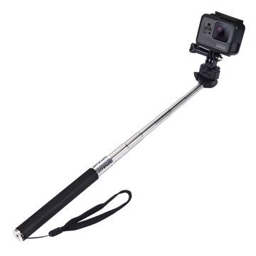 PULUZ PU55 Bâton télescopique pour GoPro et DJI Action Cameras - 20-97cm