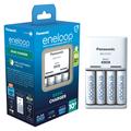 Panasonic Eneloop BQ-CC51 Chargeur de batterie avec 4x AA Piles rechargeables 2000mAh