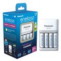 Panasonic Eneloop BQ-CC55 SmartPlus Battery Charger avec 4x AA Rechargeable Batteries 2000mAh