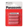 Panasonic R6RZ/4BP Zinc-Carbon AA Battteries - 4 Pcs.