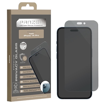 Protecteur d\'Écran iPhone 14 Pro Panzer Premium Full-Fit Privacy