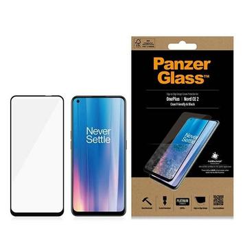 Protecteur d\'Écran OnePlus Nord CE 2 5G en Verre Trempé PanzerGlass Case Friendly - Bord Noir