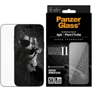 Protection d'écran iPhone 17 Pro Max PanzerGlass Ceramic II Protection Ultra-Wide Fit EasyAligner - 9H - Bord noir