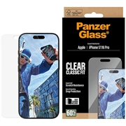 Protection d'écran iPhone 17/16 Pro PanzerGlass Classic Fit EasyAligner - 9H