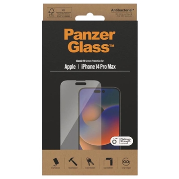 Protecteur d\'Écran iPhone 14 Pro Max PanzerGlass Classic Fit