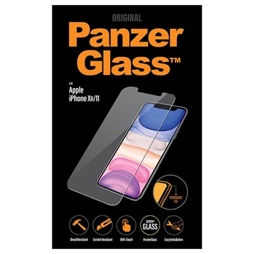 Protecteur d\'Écran iPhone XR / iPhone 11 en Verre Trempé PanzerGlass - Transparent