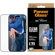Protecteur d'Écran iPhone Air PanzerGlass Ultra-Wide Fit EasyAligner - Bord noir