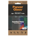 Protecteur d'Écran iPhone 14 Pro Max PanzerGlass Ultra-Wide Fit Privacy - Noir
