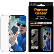Protecteur d'écran iPhone 17 Pro PanzerGlass Ultra-Wide Fit avec FastFit In-A-Box - 9H - bord noir