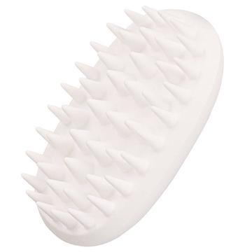 Brosse de massage en silicone Paw In Hand Candy pour chiens et chats - blanc