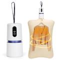 Mini-sèche-linge de poche avec minuterie de 240 minutes - Blanc