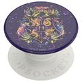 PopSockets Support et poignée extensible Harry Potter - Glitter Hogwarts Floral