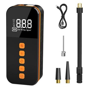 Pompe à air portable pour pneus de voiture avec affichage numérique