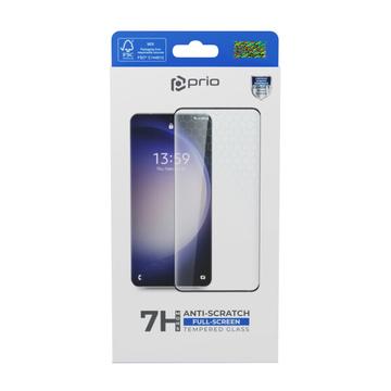 Protecteur d\'Écran Samsung Galaxy S24 en Verre Trempé Prio 3D - Noir