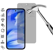 Protecteur d'Écran Google Pixel 9a en Verre Trempé Privacy Full Cover - Bord Noir