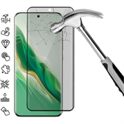 Protecteur d'Écran Honor Magic6 en Verre Trempé Privacy Full Cover - Bord Noir