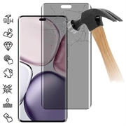 Protecteur d'Écran Honor Magic7 Lite en Verre Trempé Privacy Full Cover - Bord Noir