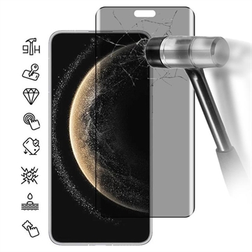 Protecteur d\'Écran Huawei Mate 70 Pro/70 Pro+/70 RS Ultimate en Verre Trempé Privacy Full Cover - Bord Noir