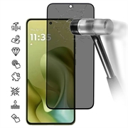 Protecteur d'Écran Motorola Moto G86/G86 Power en Verre Trempé Privacy Full Cover - Bord Noir