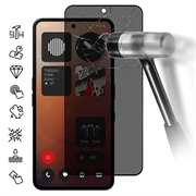 Protecteur d'Écran Nothing Phone (3a)/(3a) Pro en Verre Trempé Privacy Full Cover - Bord Noir