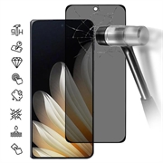 Protecteur d'Écran Oppo Find N5 en Verre Trempé Privacy Full Cover - Bord Noir