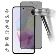 Protecteur d'Écran Samsung Galaxy A36/A56 en Verre Trempé Privacy Full Cover - Bord Noir