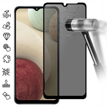 Protecteur d\'Écran Samsung Galaxy S25 FE en Verre Trempé Privacy Full Cover - Bord Noir