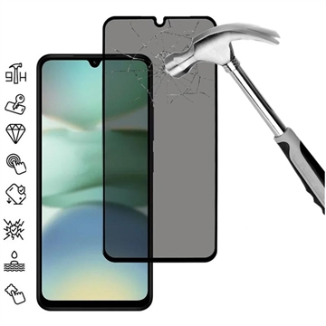 Protecteur d\'Écran Xiaomi Redmi A5 4G/Poco C71 en Verre Trempé Privacy Full Cover - Bord Noir