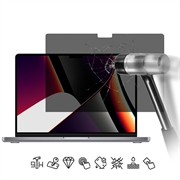 Protection d'écran MacBook Air 15" 2023/2024/2025/2026 en verre trempé Confidentialité - 9H