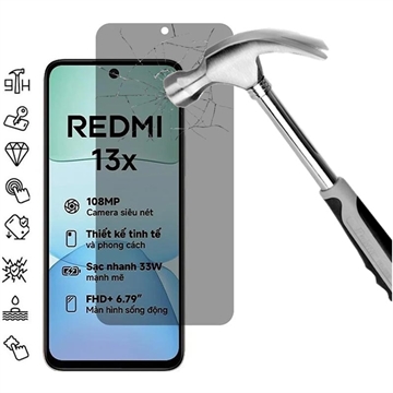 Protecteur d’Écran Xiaomi Redmi 13x en Verre Trempé Privacy