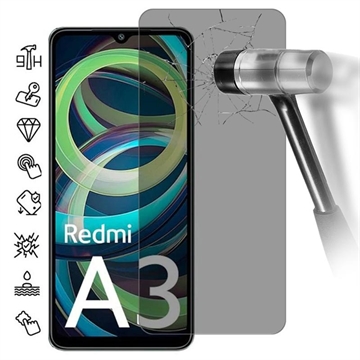 Protecteur d’Écran Xiaomi Redmi A3 en Verre Trempé Privacy